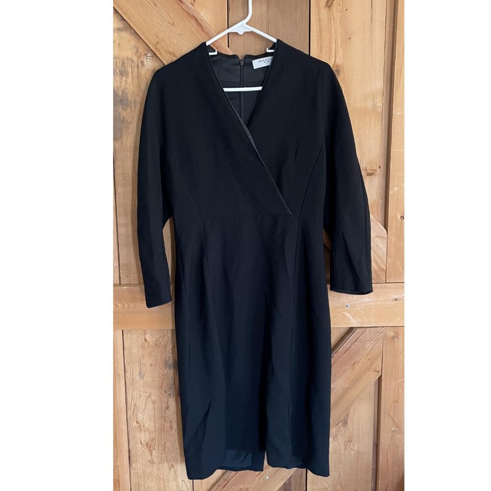 MM. LAFLEUR New York, Black Dress, Size 10, Capsule, Minimal, Quiet Luxury - Picture 2 of 6